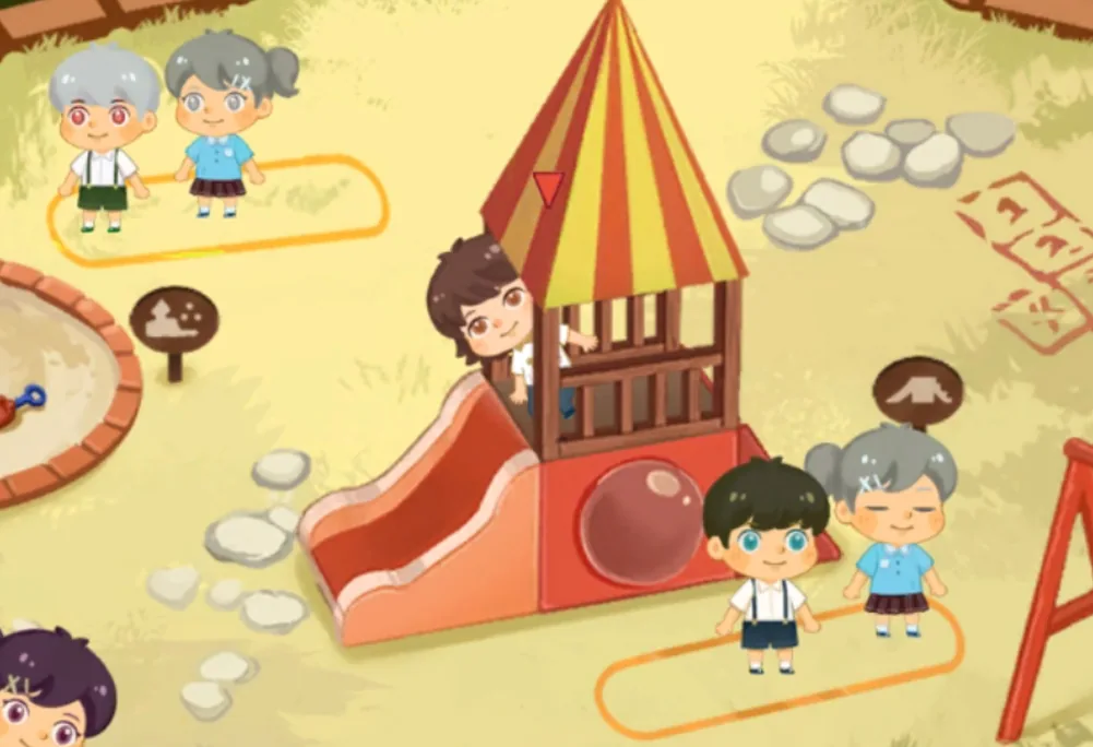 Special education interactive park game
